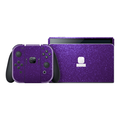 Nintendo Switch OLED DIAMOND PURPLE Skin