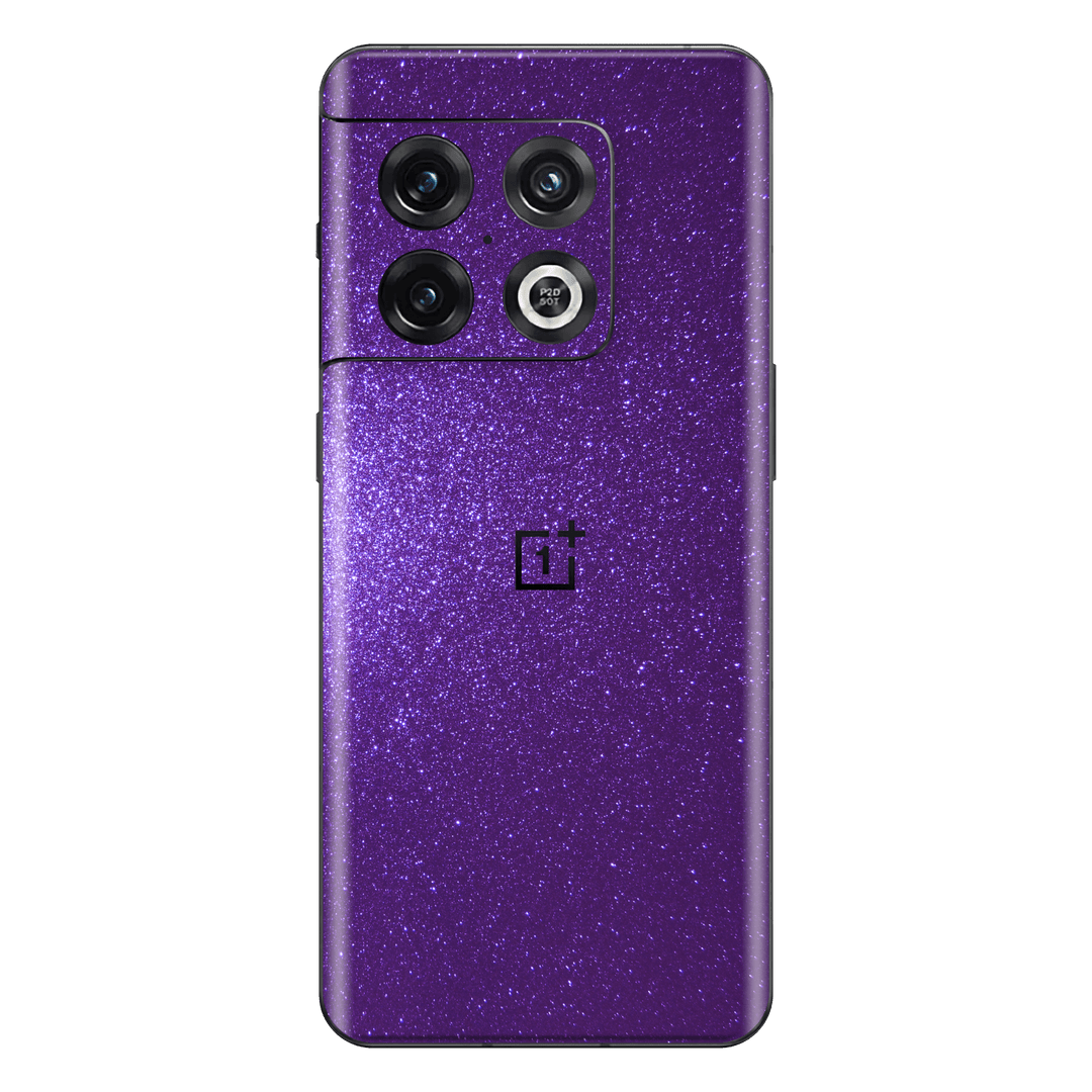 OnePlus 10 PRO Diamond Purple Shimmering Sparkling Glitter Skin Wrap Sticker Decal Cover Protector by EasySkinz | EasySkinz.com