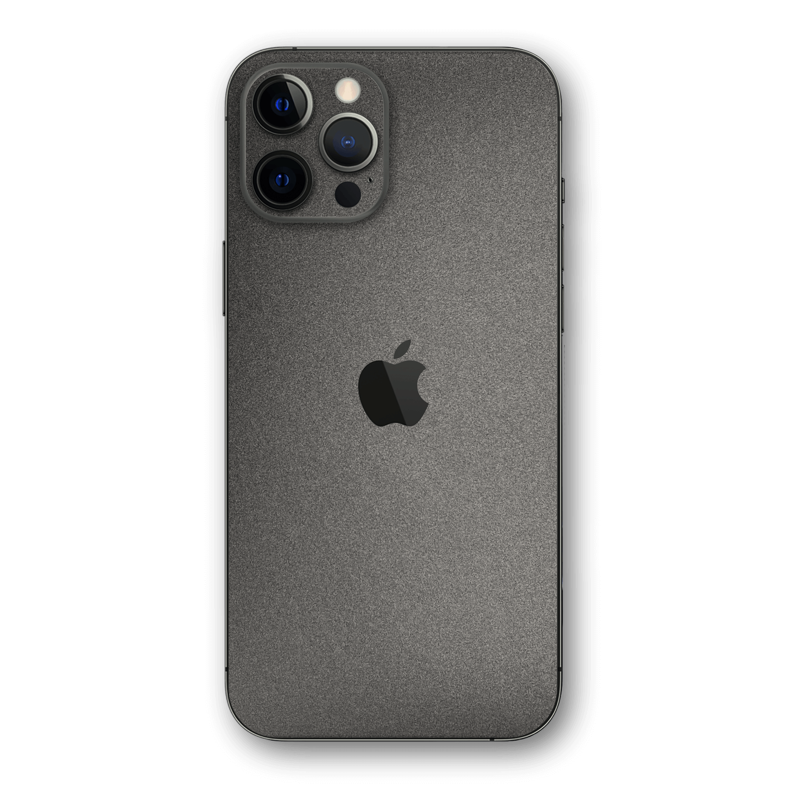 iPhone 12 PRO Space Grey MATT Metallic Skin - Premium Protective Skin Wrap Sticker Decal Cover by QSKINZ | Qskinz.com