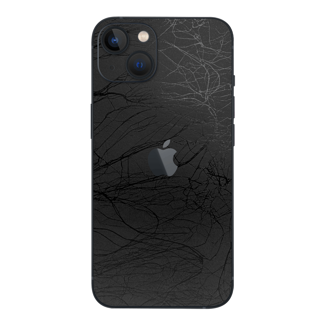 iPhone 13 LUXURIA BLACK WEB Textured Skin - Premium Protective Skin Wrap Sticker Decal Cover by QSKINZ | Qskinz.com