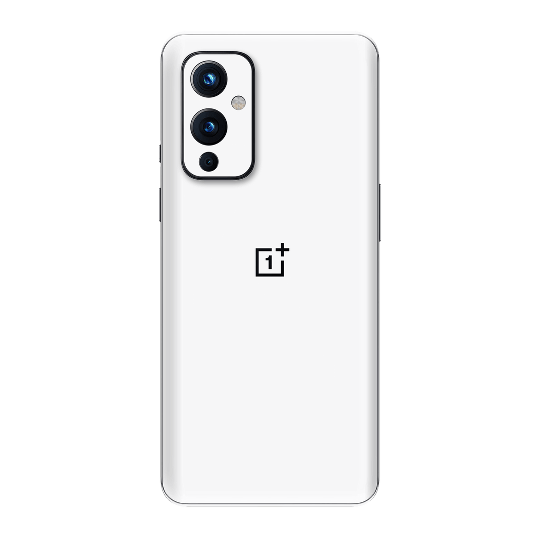 OnePlus 9 Gloss Glossy Jet White Skin Wrap Sticker Decal Cover Protector by EasySkinz